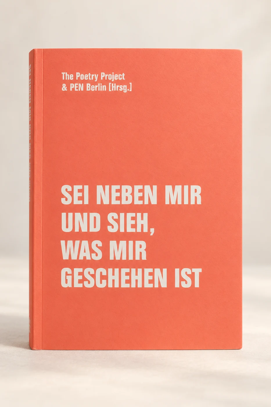 Sei neben mir und sieh, was mir geschehen ist